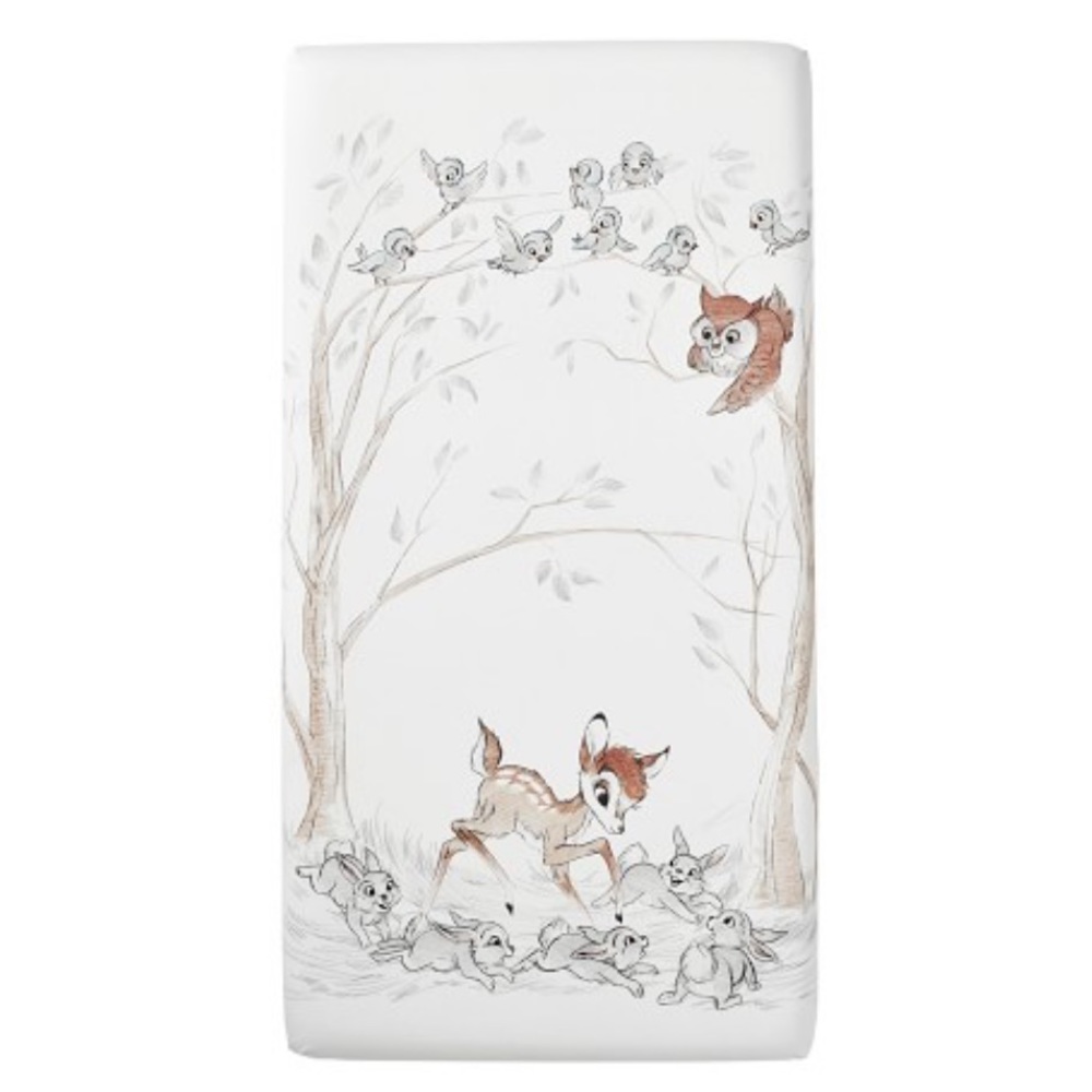 Pottery barn kids Bambi crib sheet picture perfect